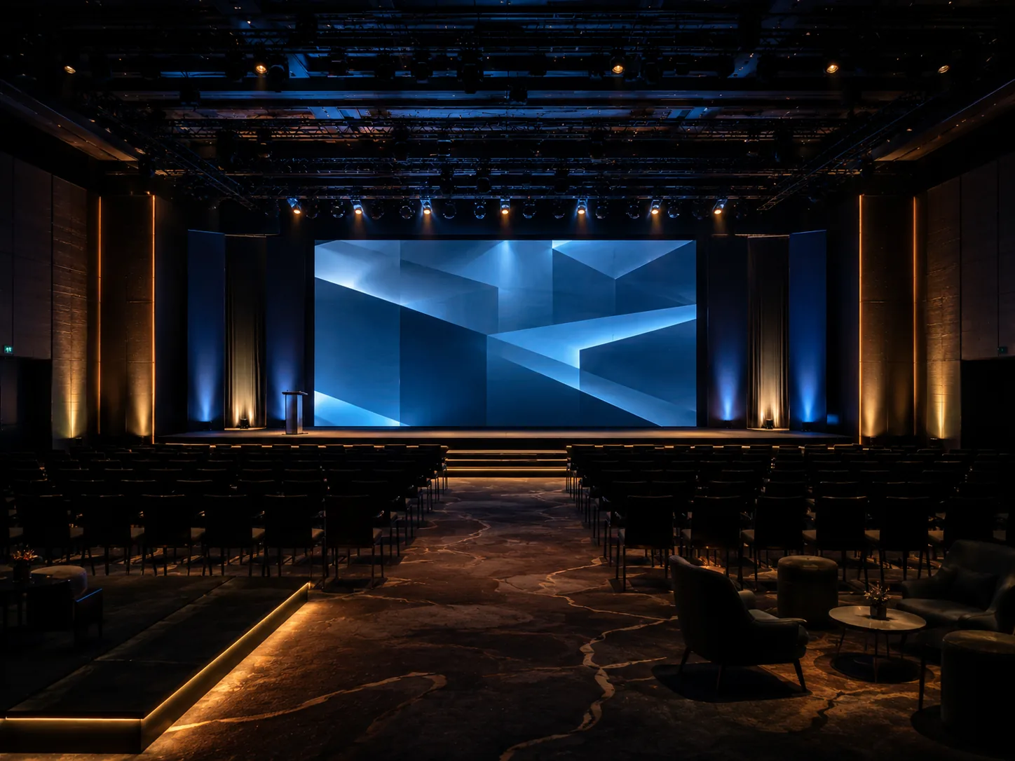 Events — Built for the room and the camera.